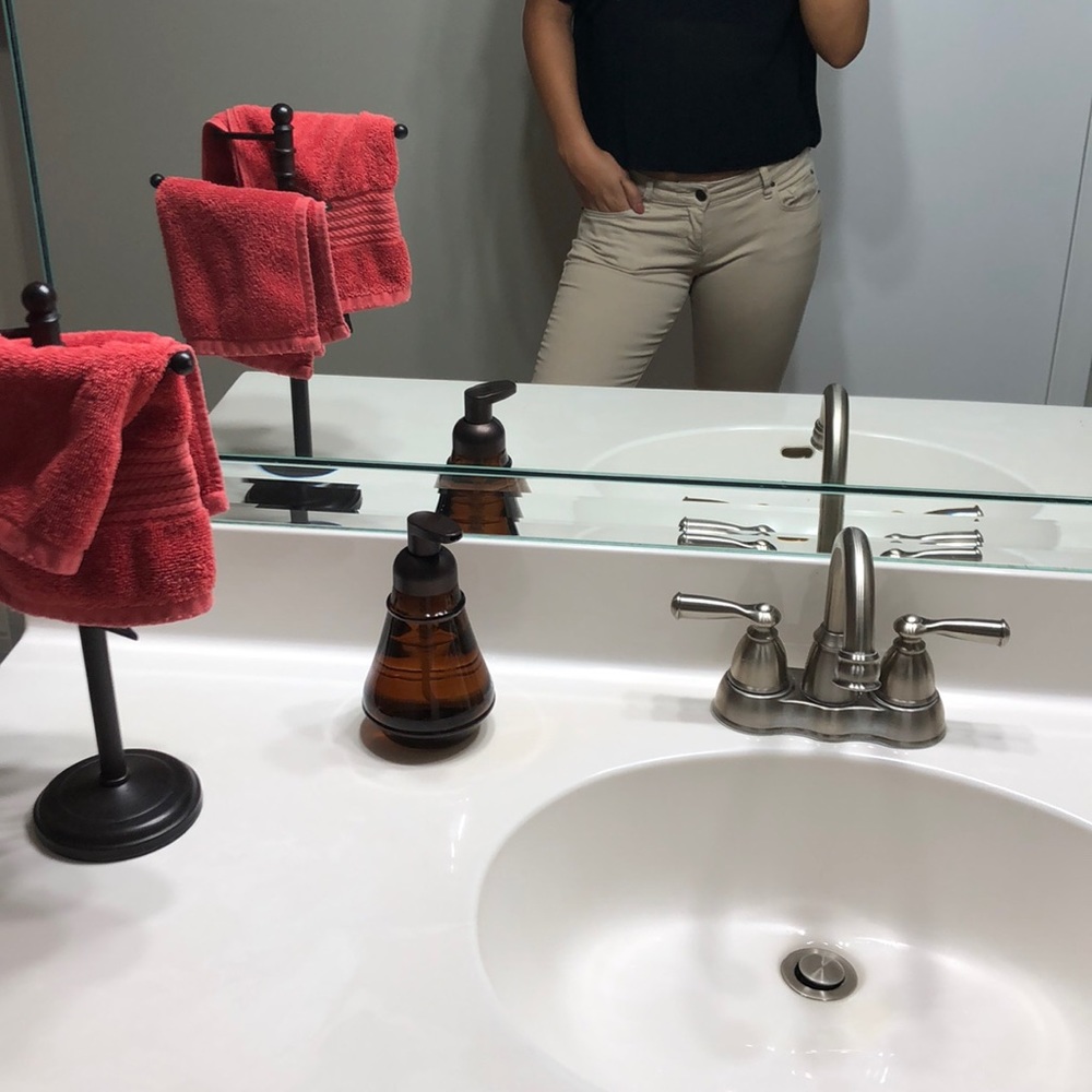 Khaki jeggings